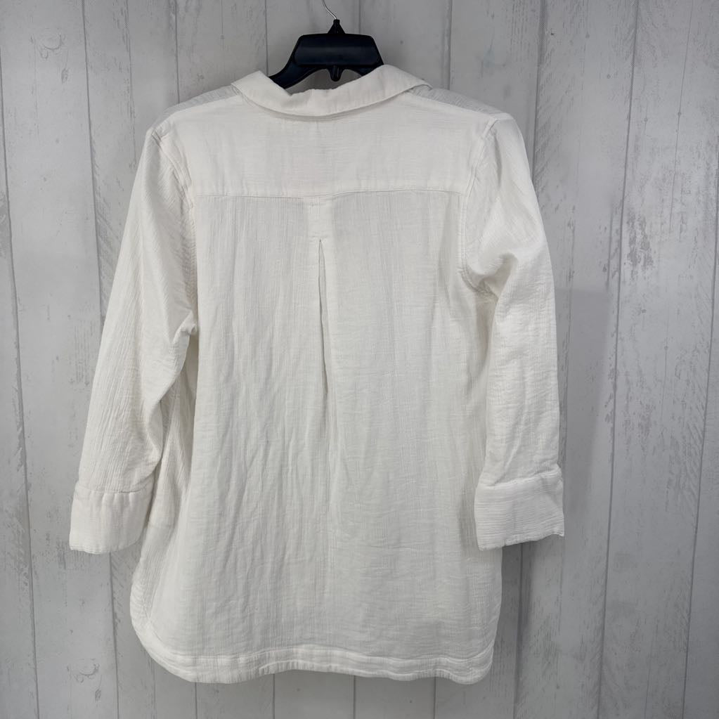 XL notch neck 3/4 slv tunic