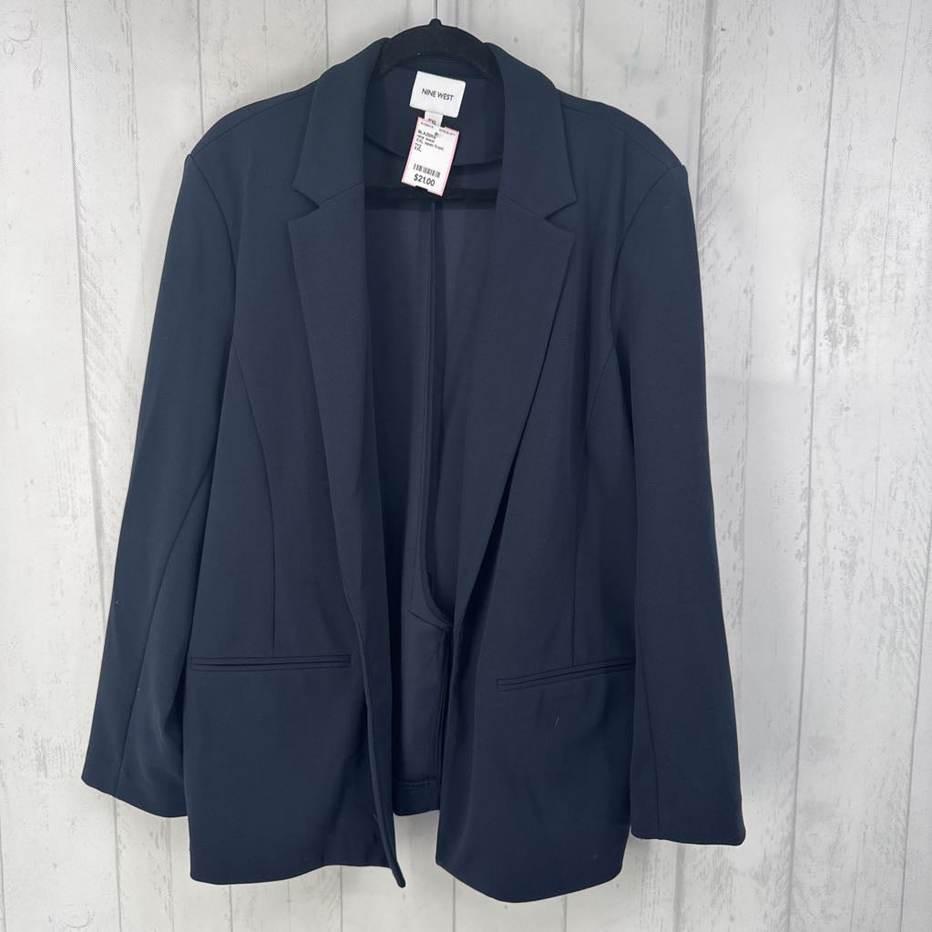 XXL open front blazer