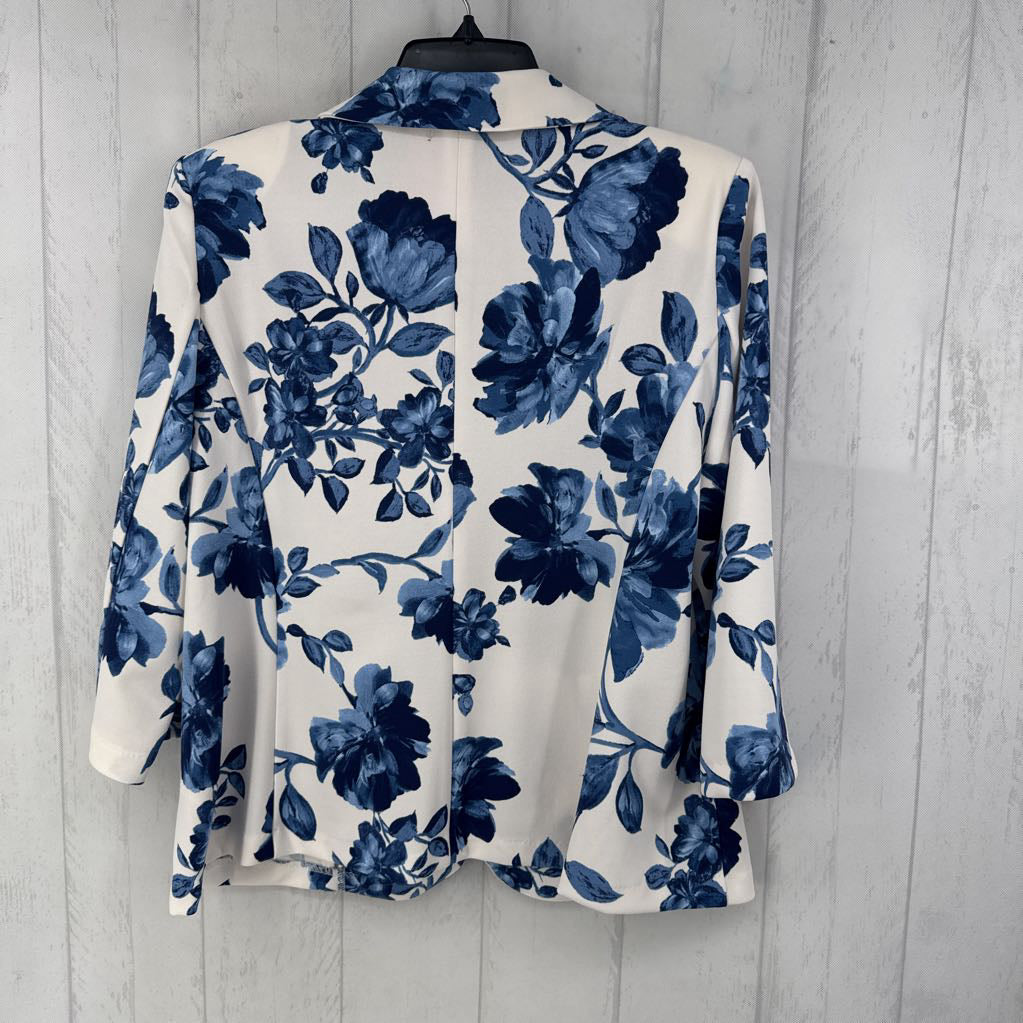 L flo print blazer