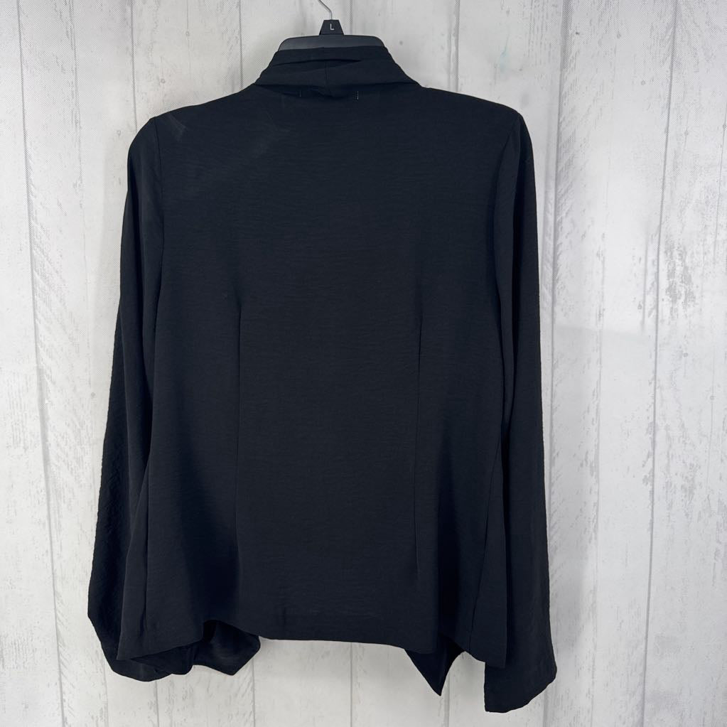 L draped front blazer