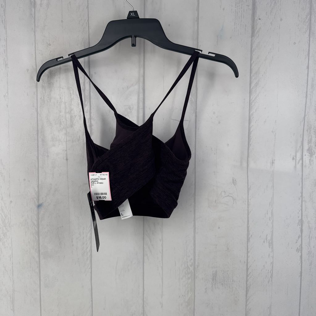 R45 L strappy sports bra
