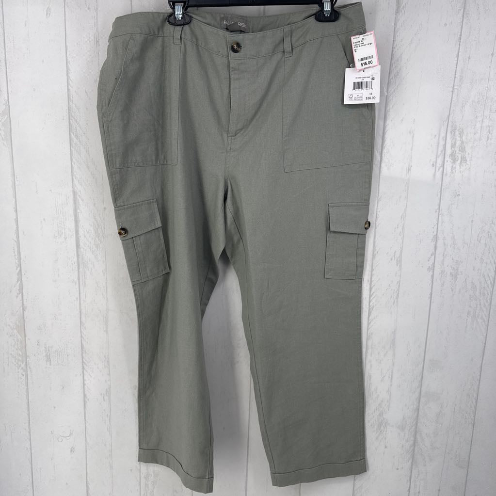 R36 16 crop cargo pant