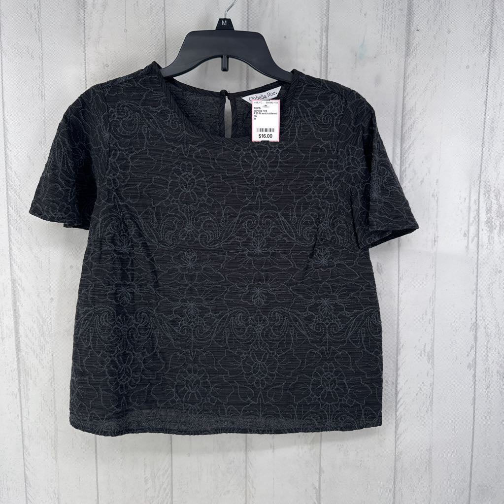 R30 M embroidered tee s/s