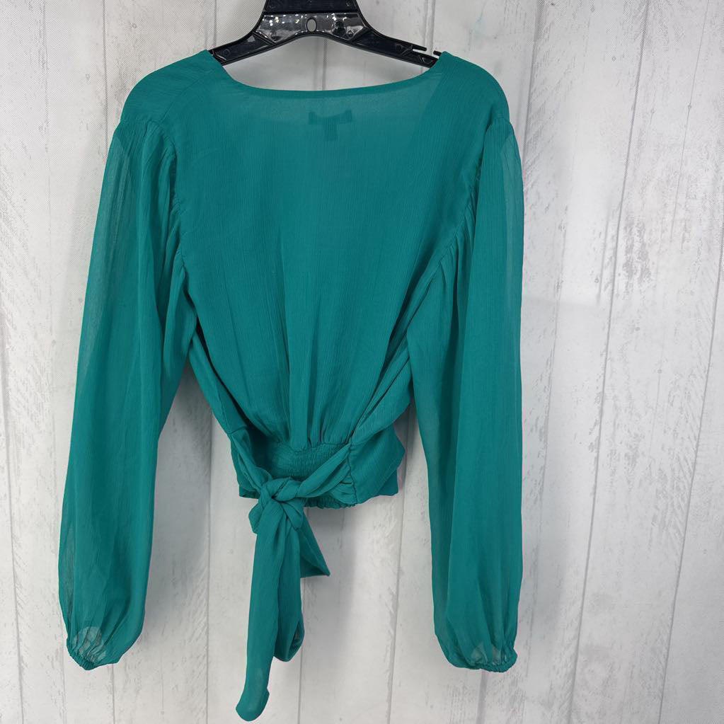 M v-neck l/s top