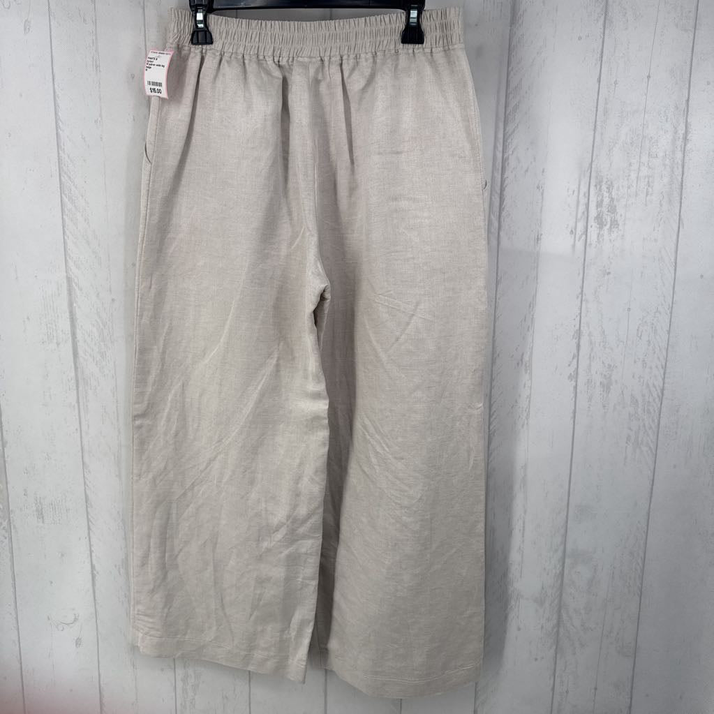 M pull-on wide leg pant