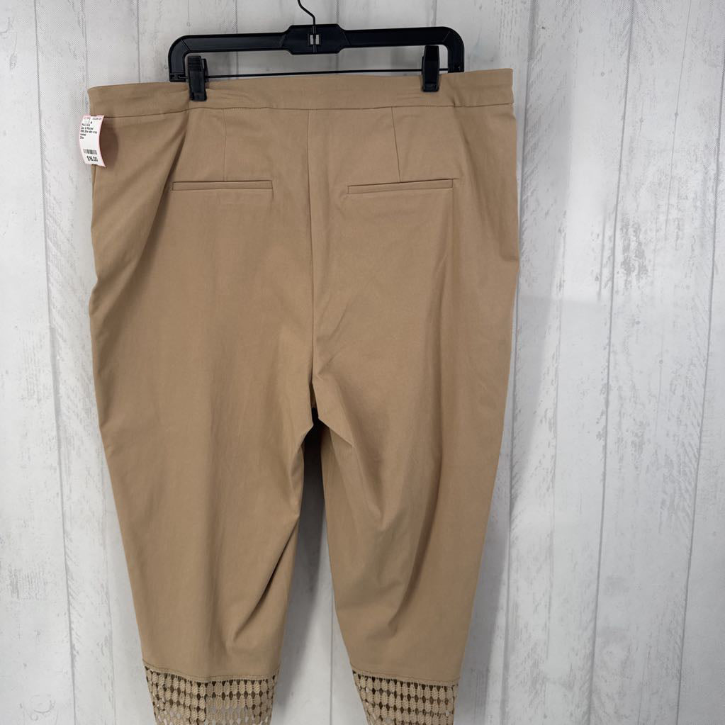 R58 20w slim crop pant