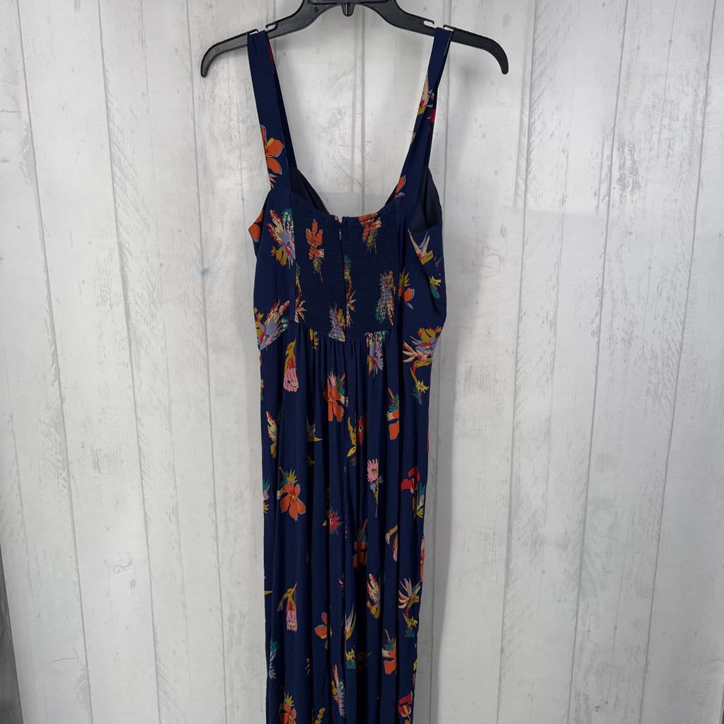 10 flo print slvls jumpsuit