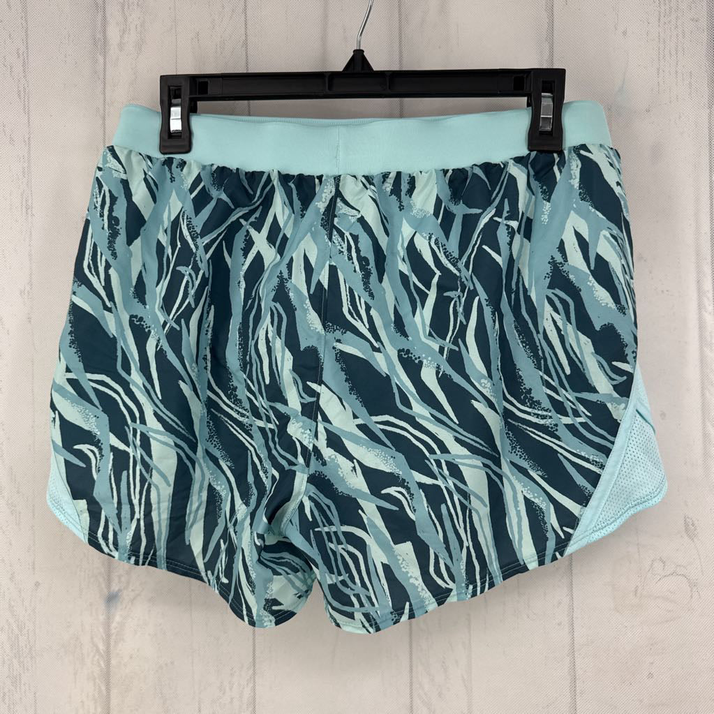 M printed running shorts