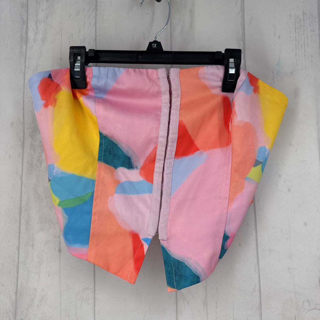 8 multi-color bustier