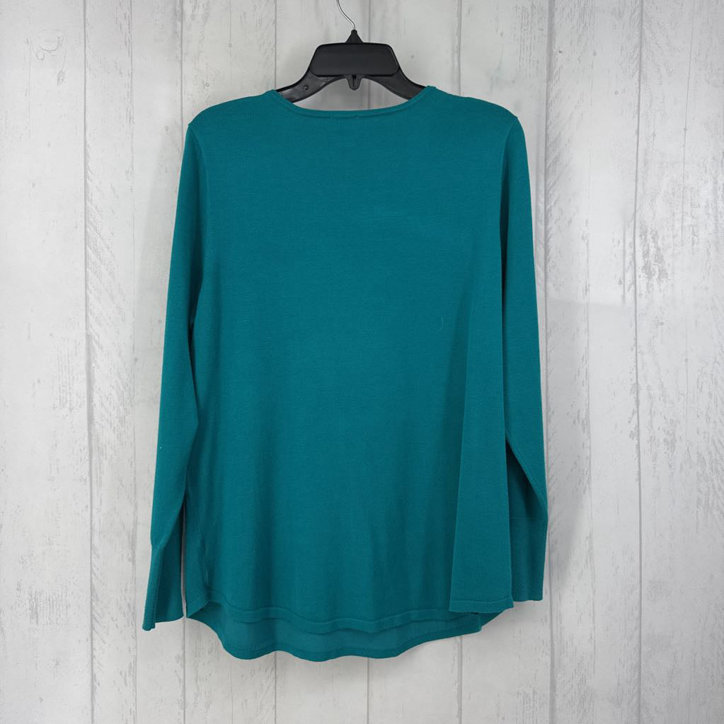 L l/s v-neck sweater