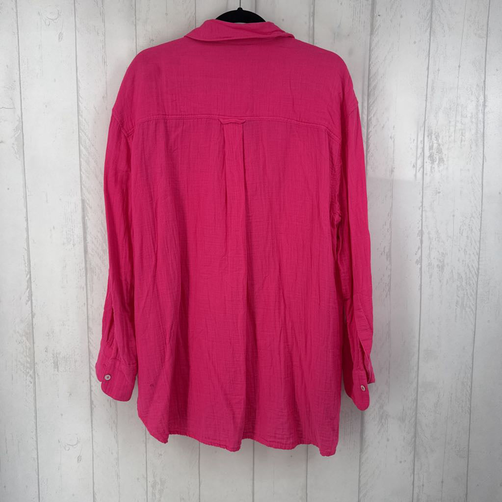 14/16 button down l/s top