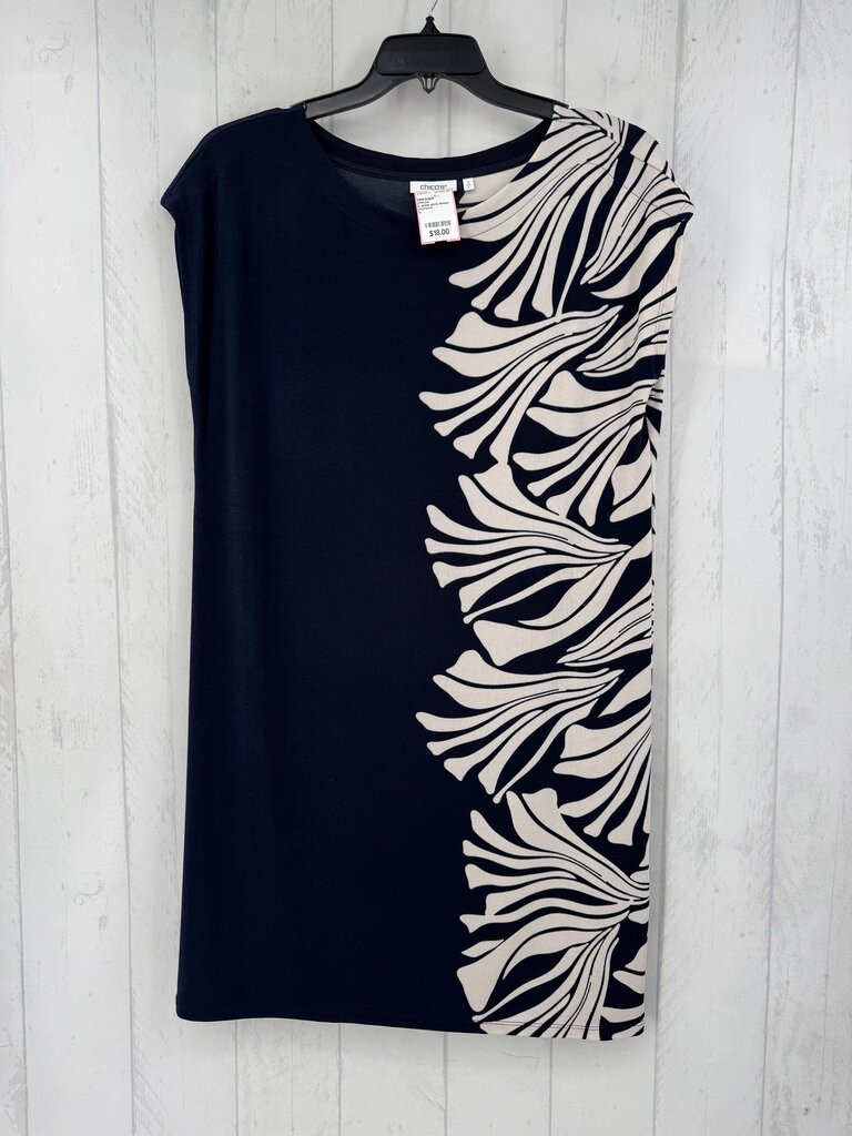 L print slvls dress