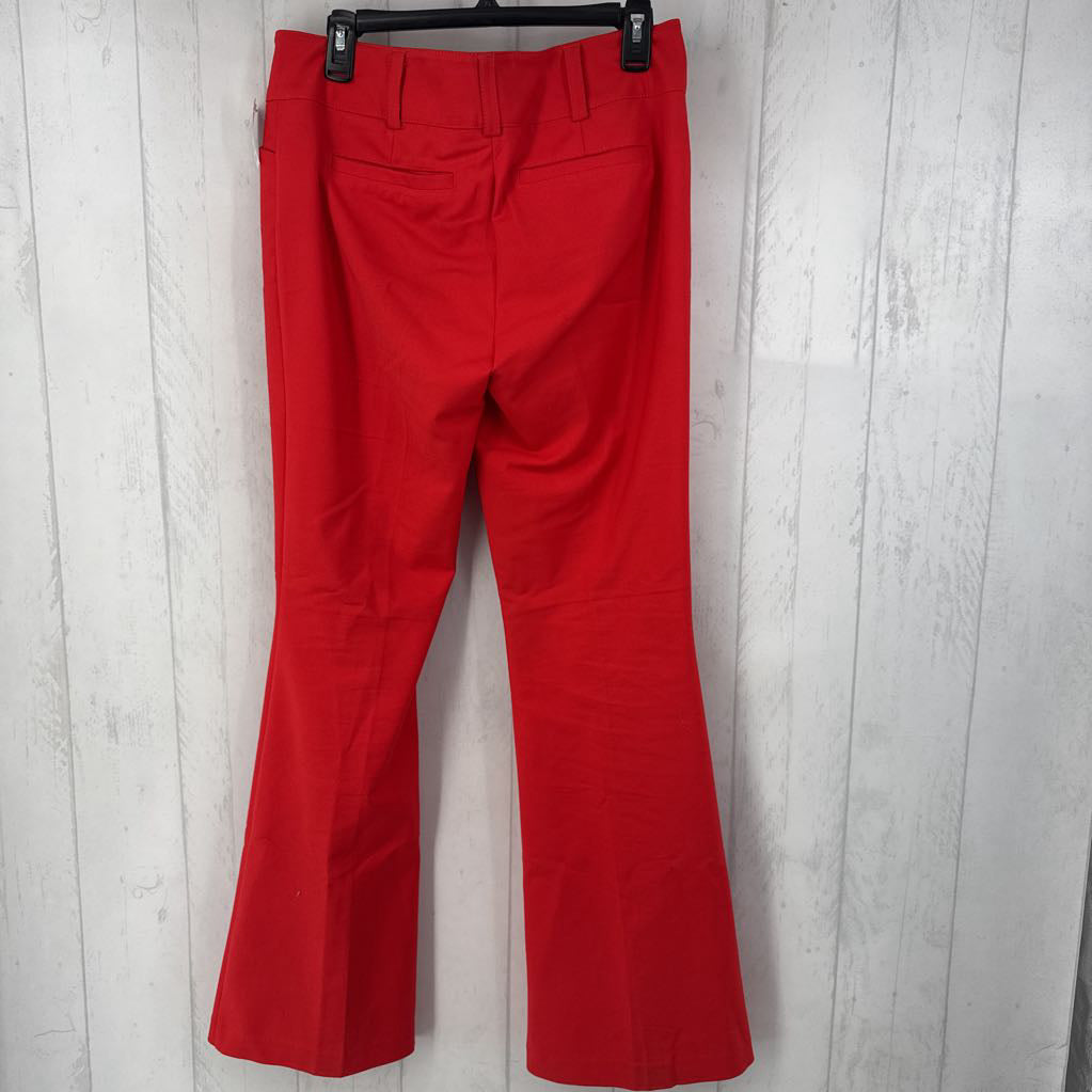 6 flare leg trouser