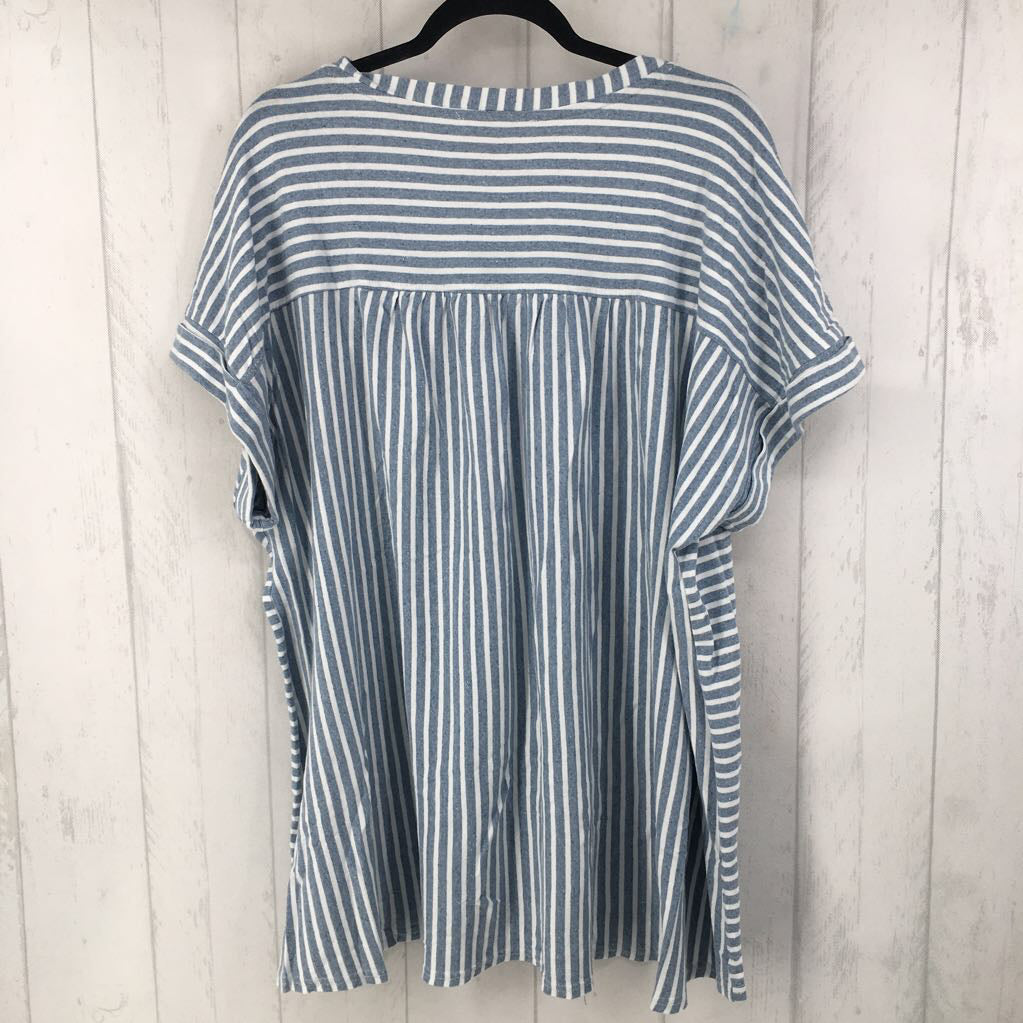 1X striped s/s tunic