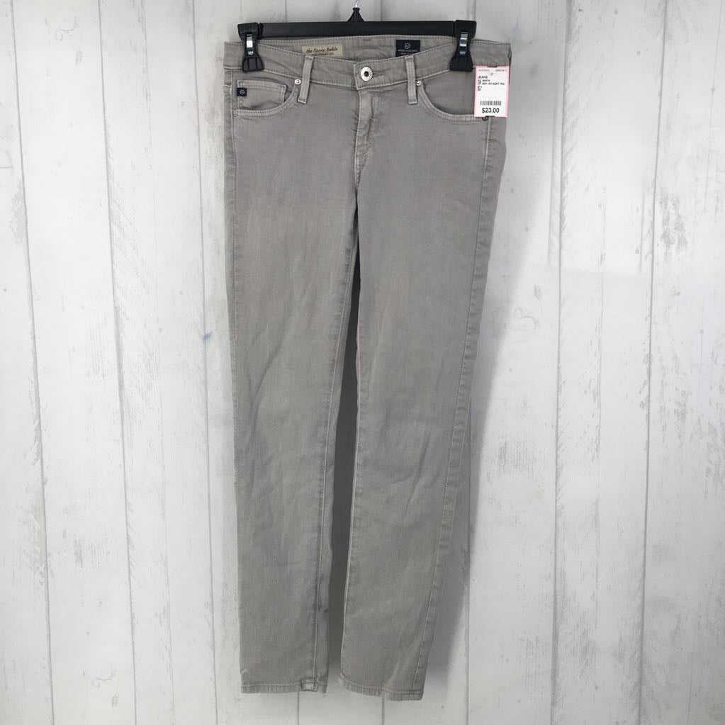 25 slim straight leg jean