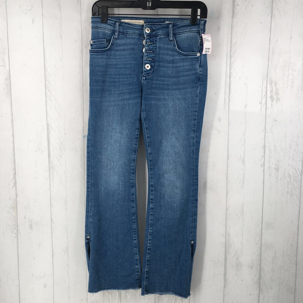 26 hi-rise flare leg jean