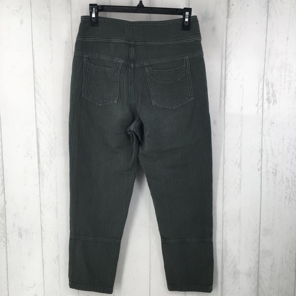 2 textured barrel leg pant