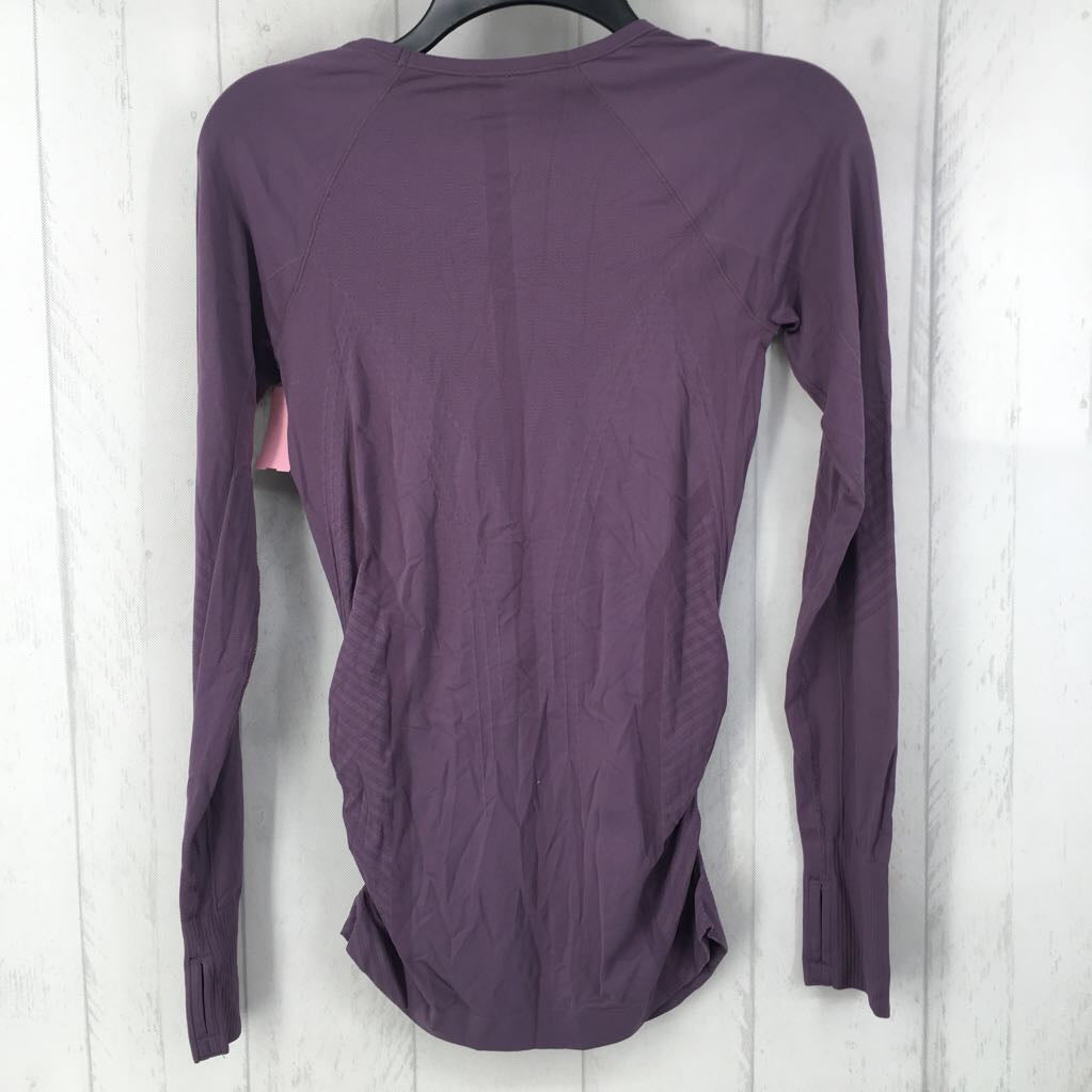 S ruched l/s top