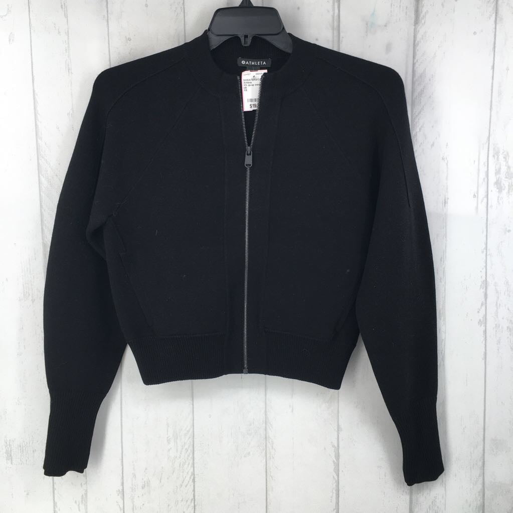 XS zip-up sweater