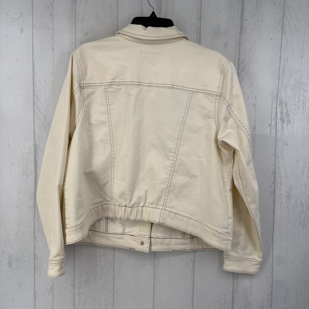 L l/s button denim jacket