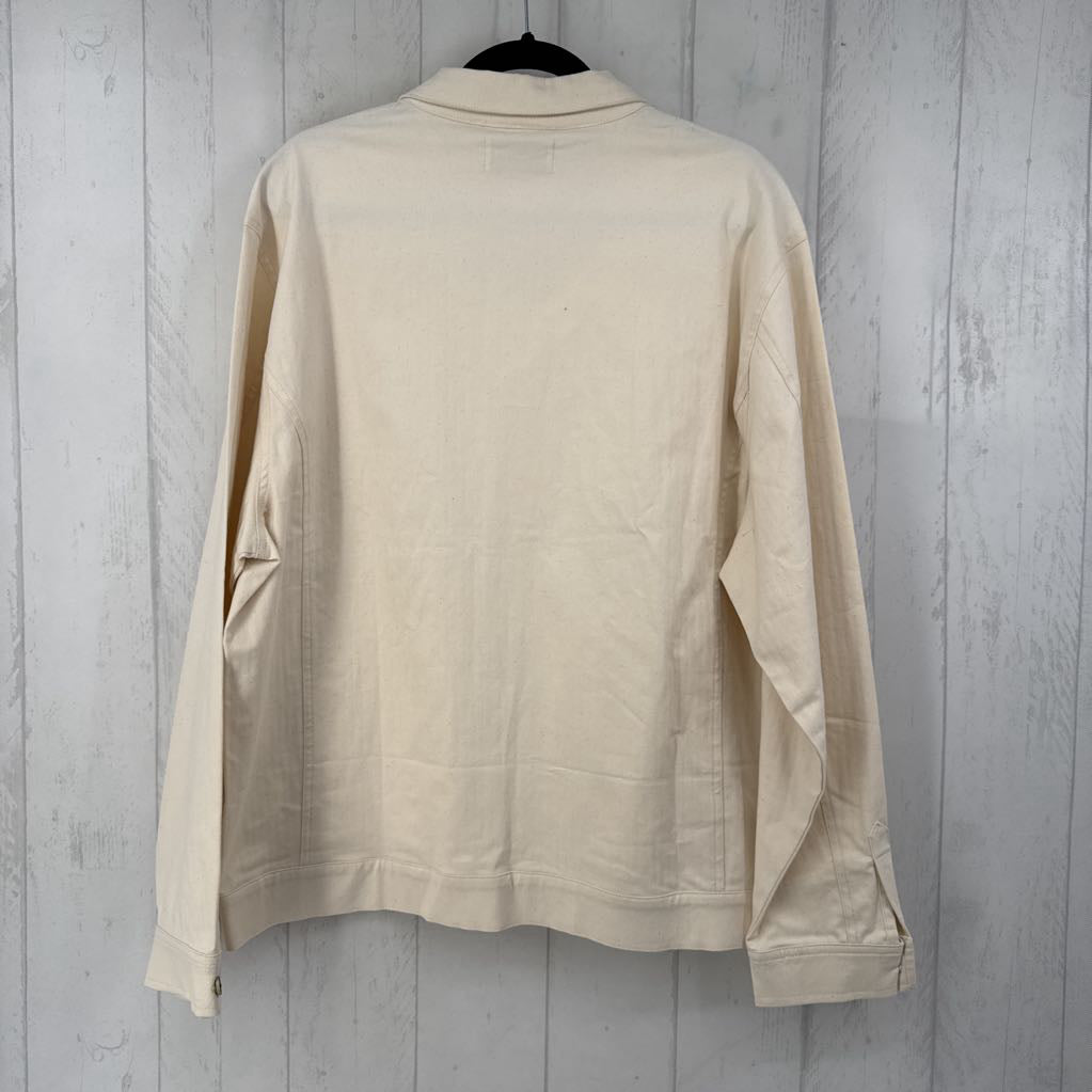 XL l/s button jacket
