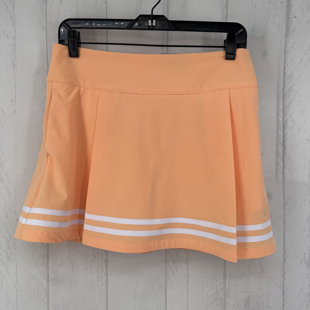6 side zip skort