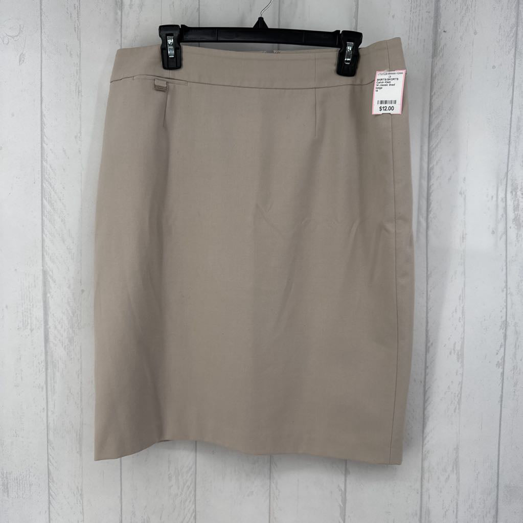 14 classic lined skirt