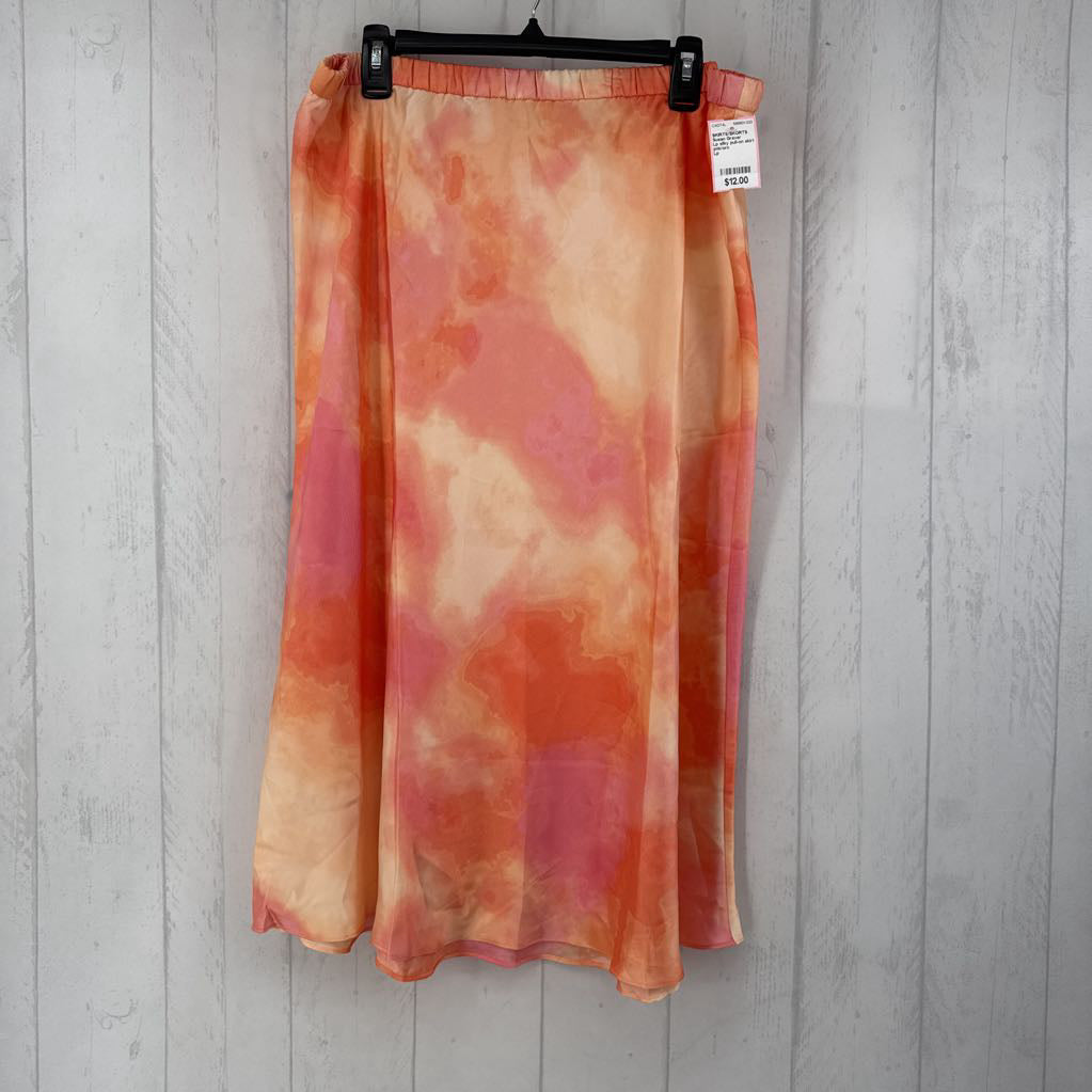 Lp silky pull-on skirt