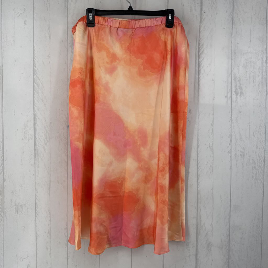Lp silky pull-on skirt
