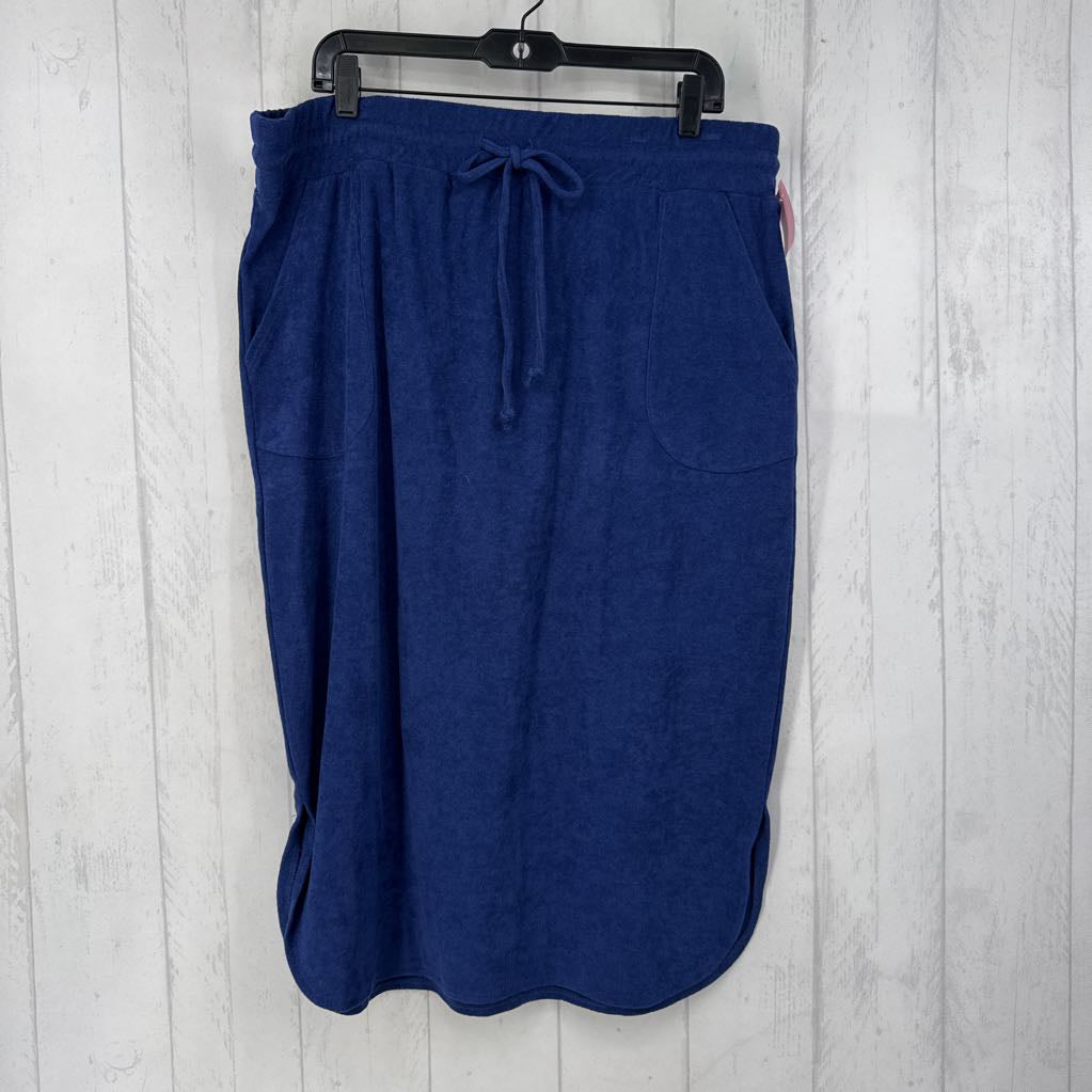 Lp terry cloth skirt