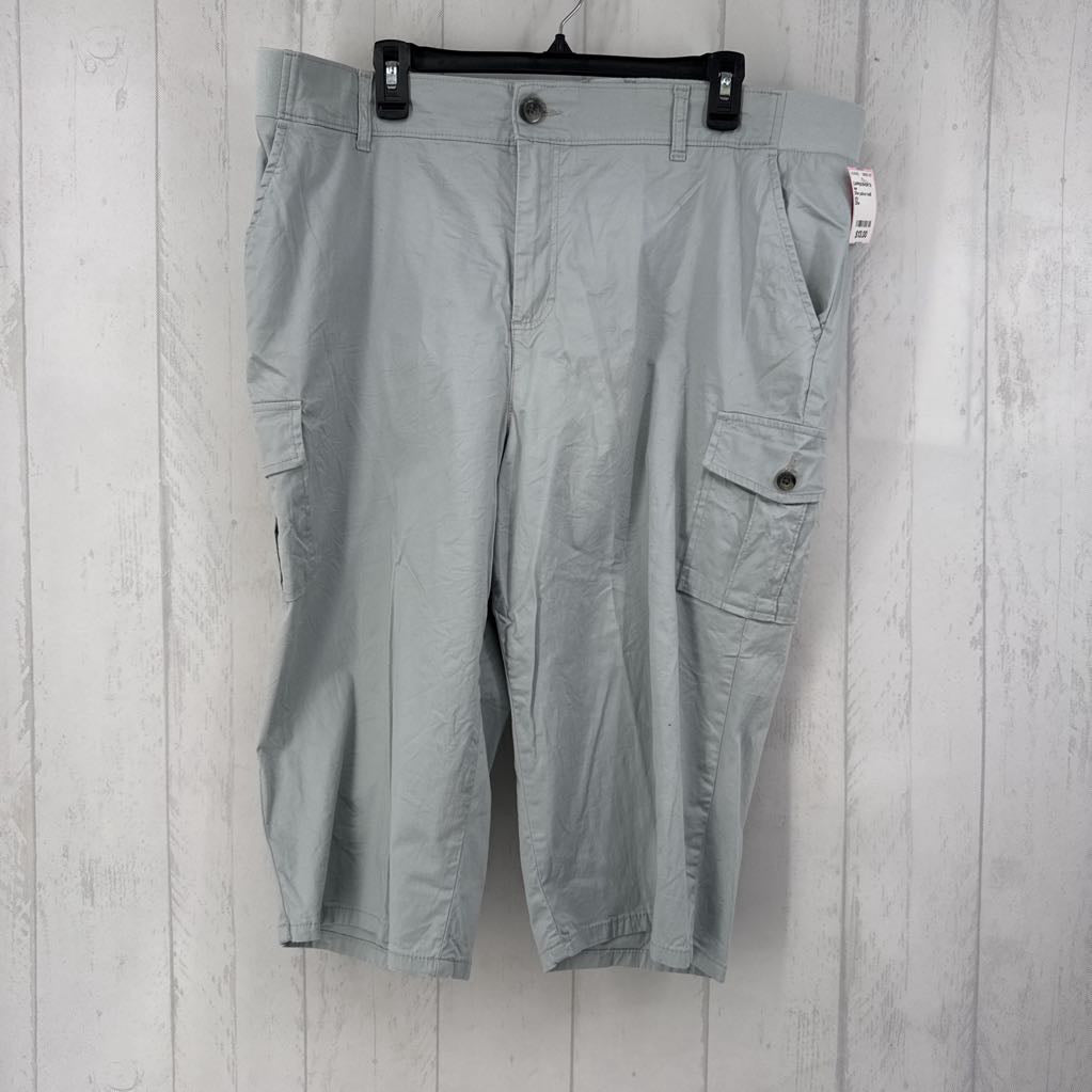 20w pull-on twill capris