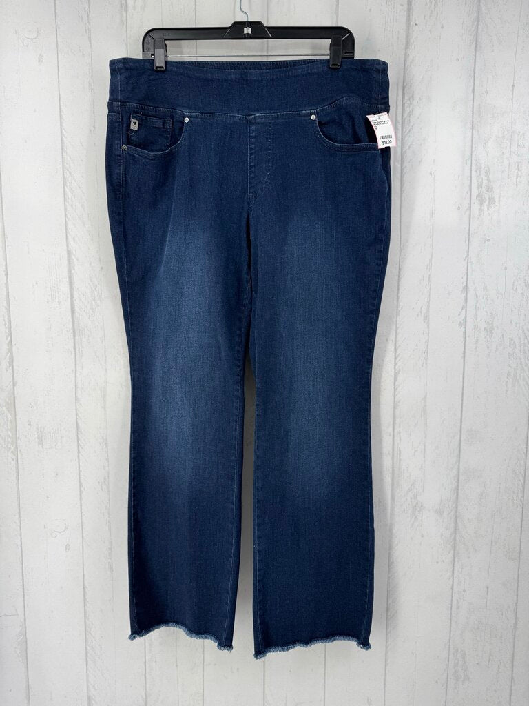 16 pull-on bootcut jean