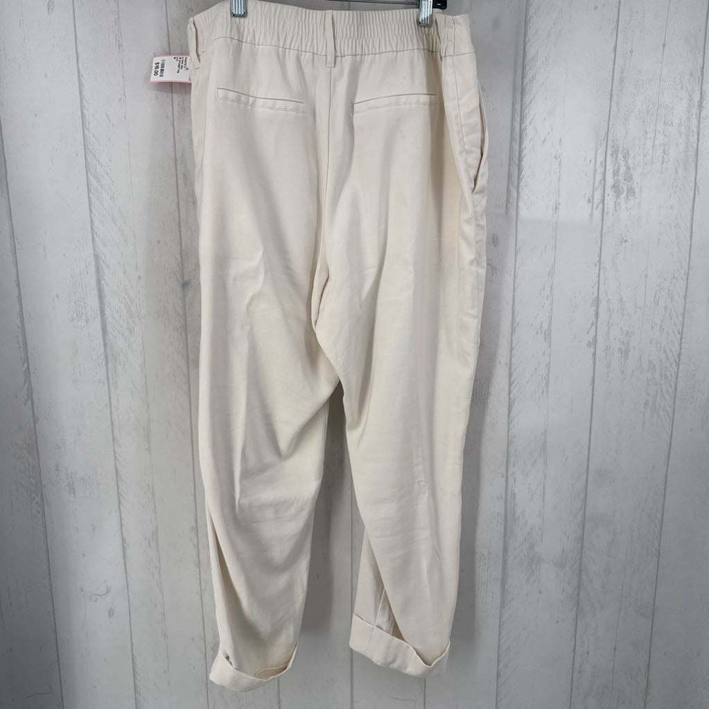 16 straight leg cuffed trouser