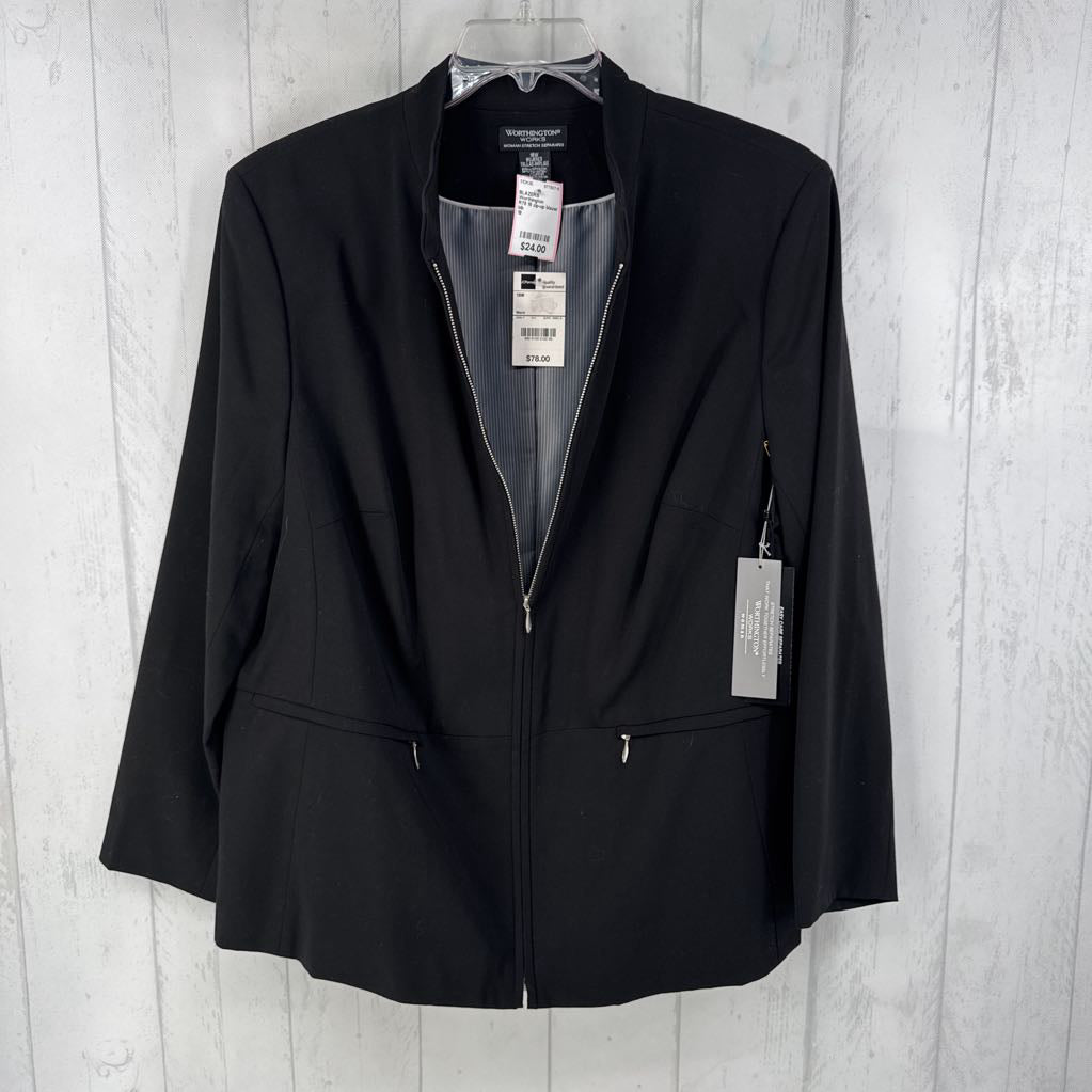 R78 18 zip-up blazer
