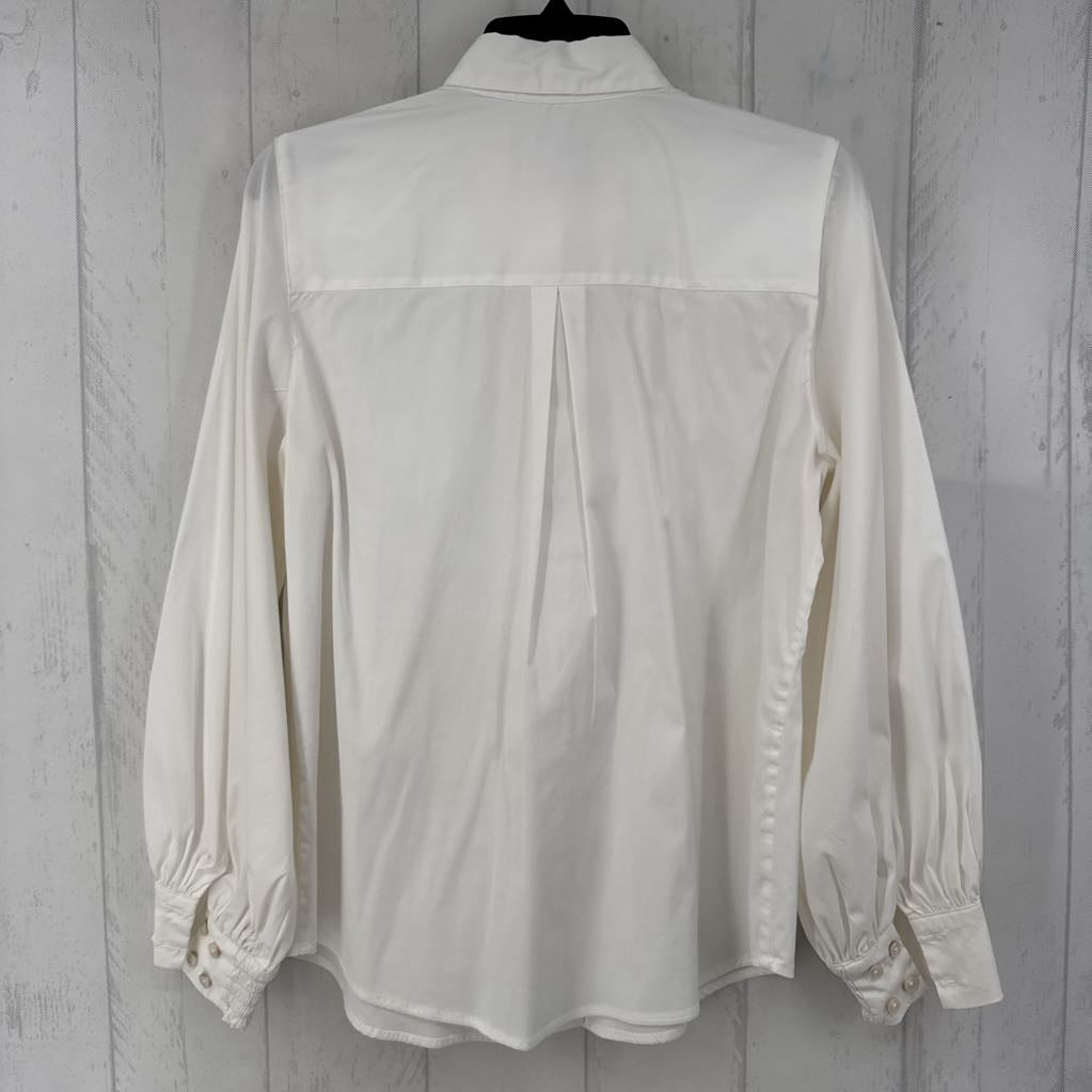 M button down l/s top