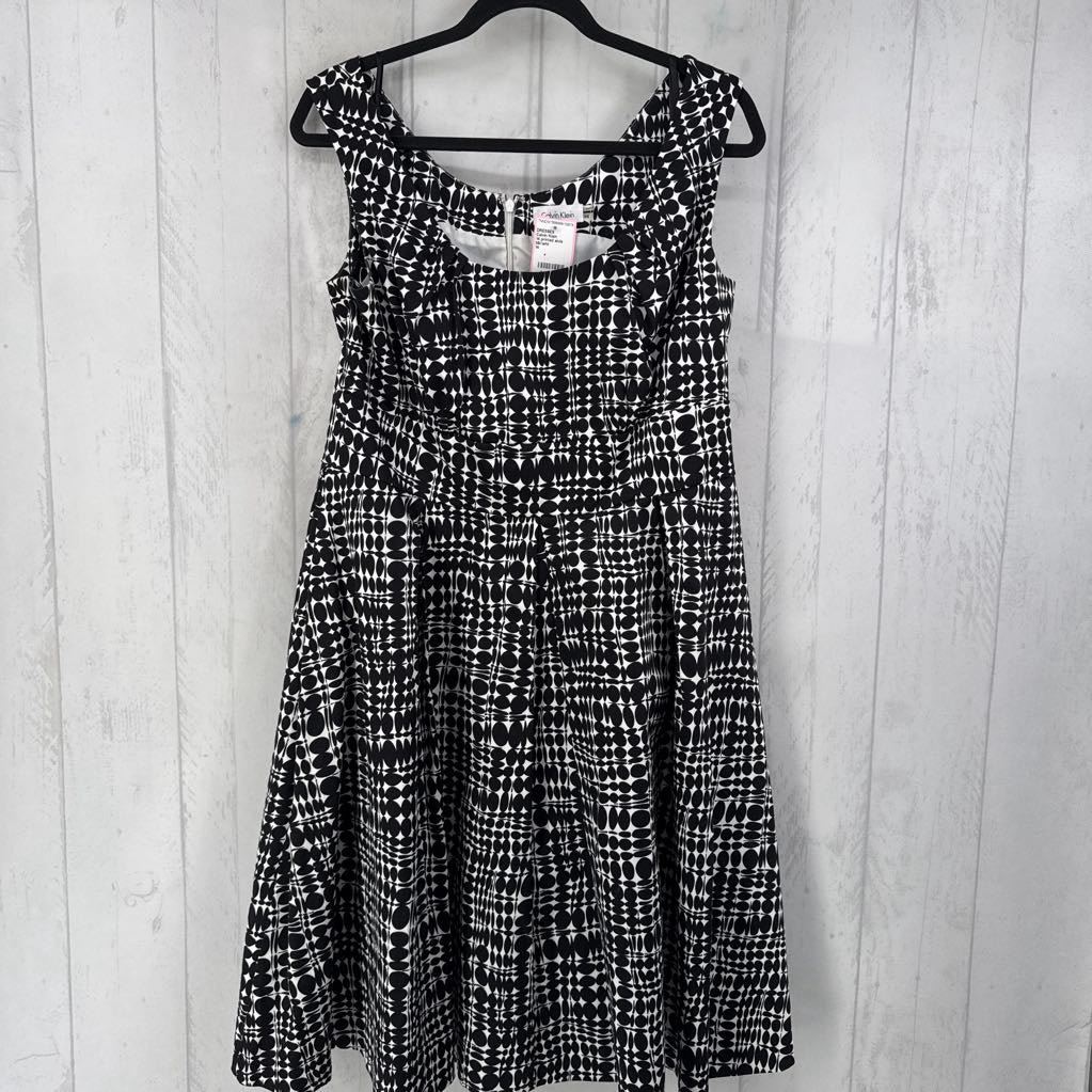 14 printed slvls dress