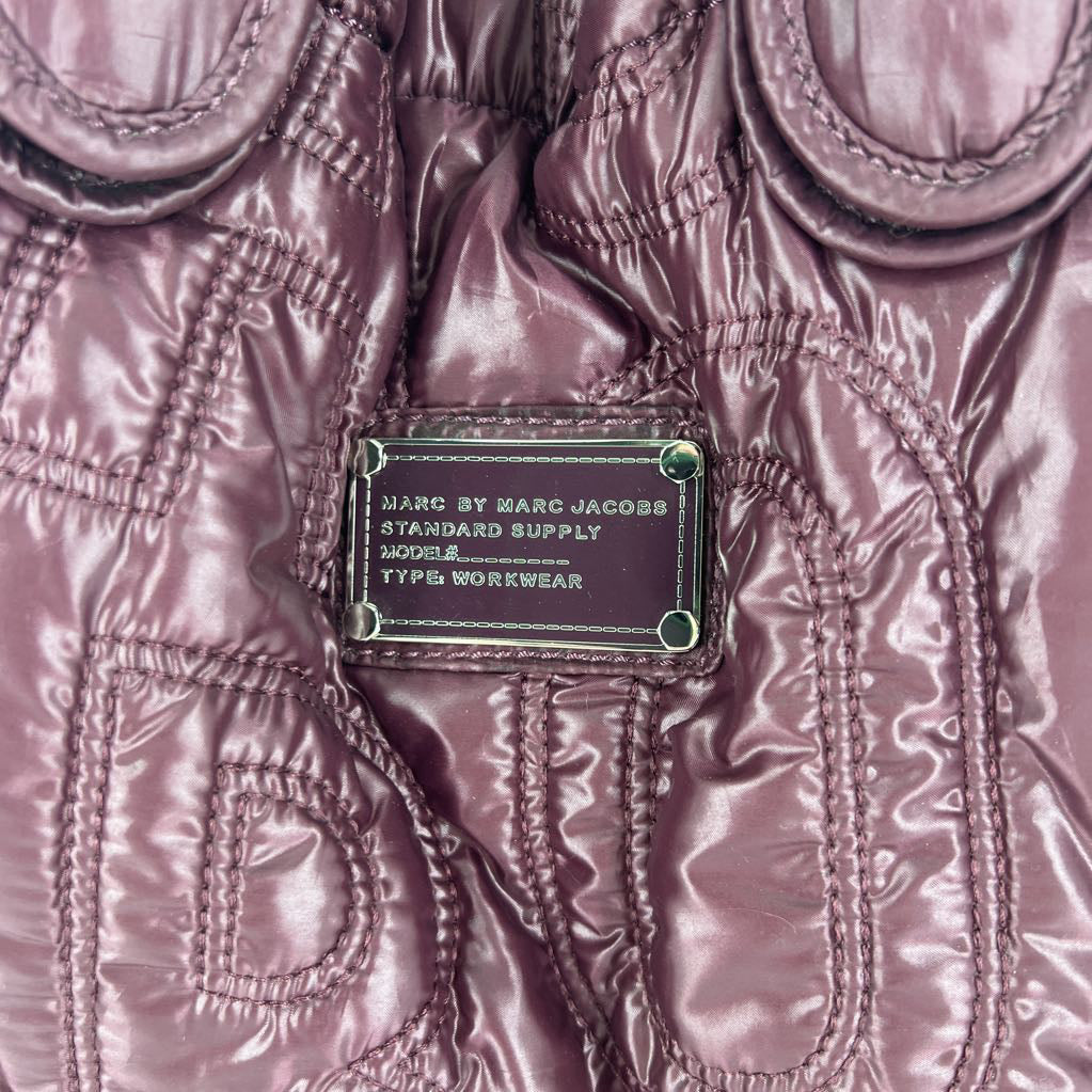 small quilted tote bag