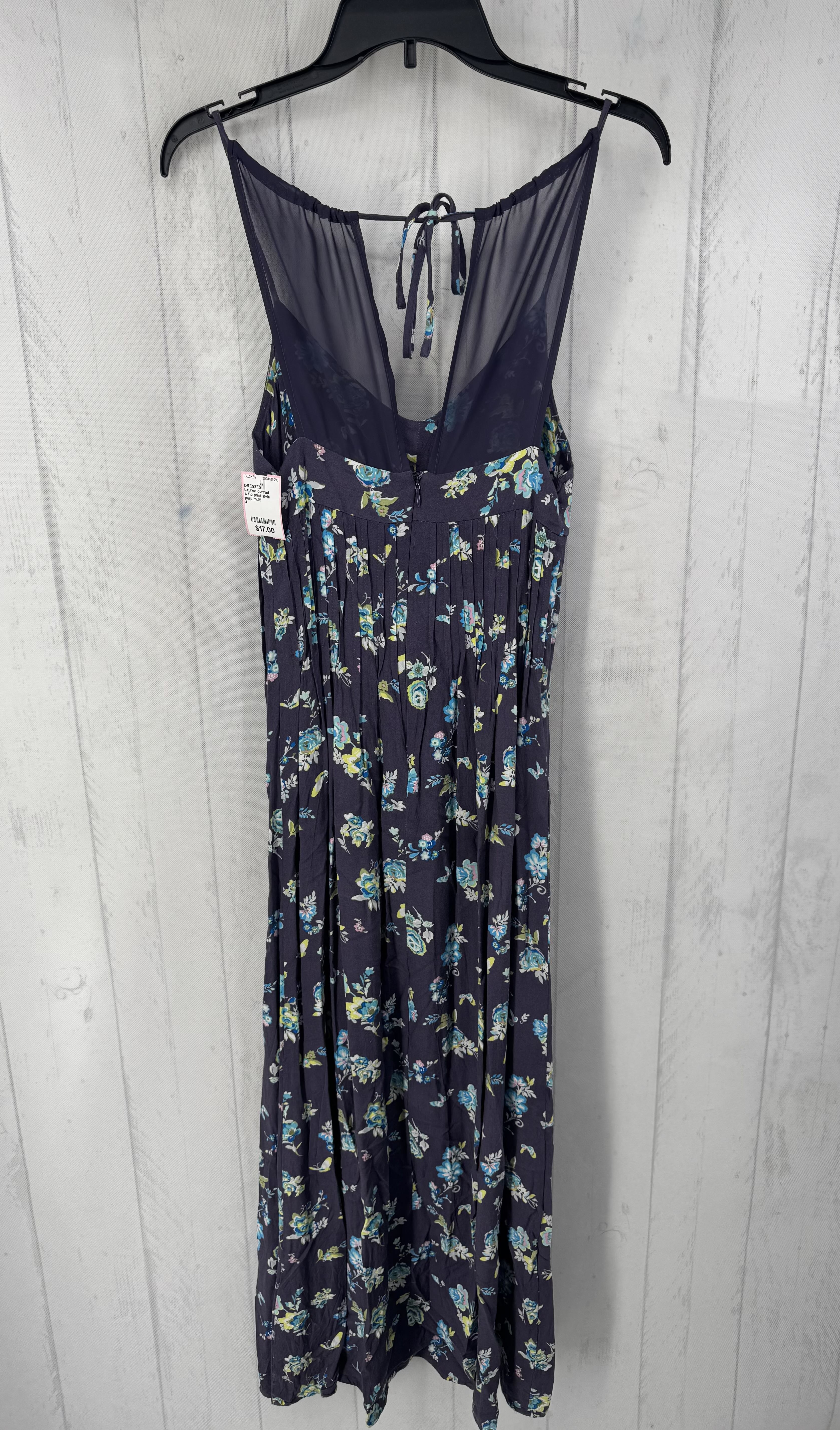 4 flo print slvls maxi dress