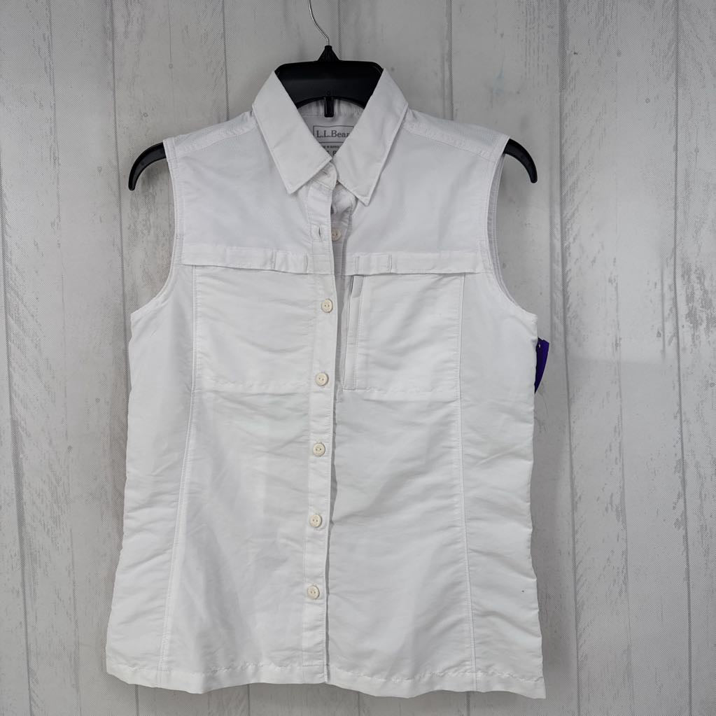 XS button down slvls tank