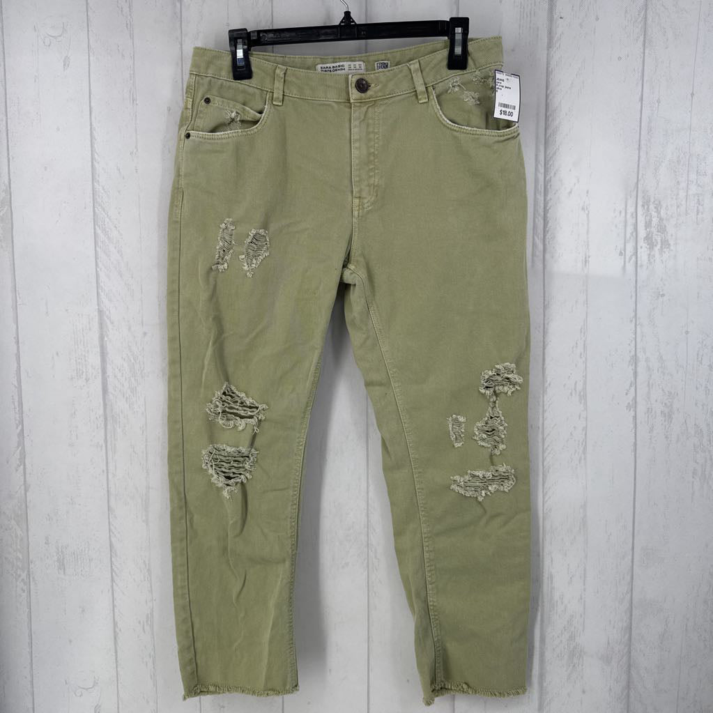6 crop jeans