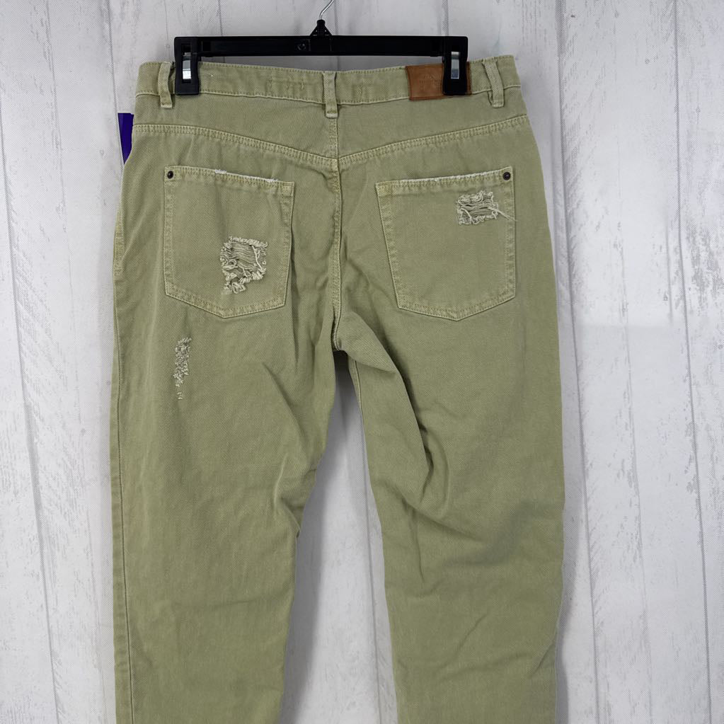 6 crop jeans