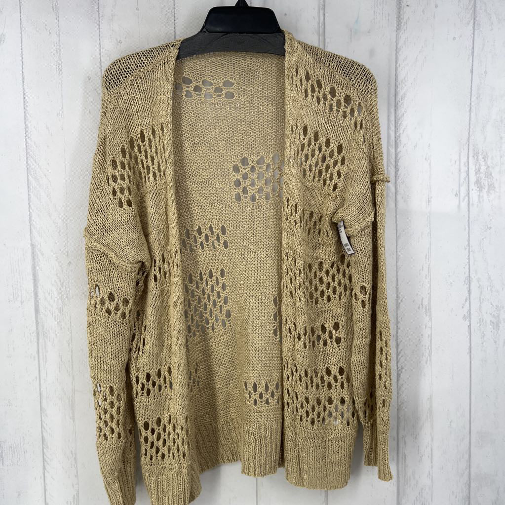 XS l/s open cardigan