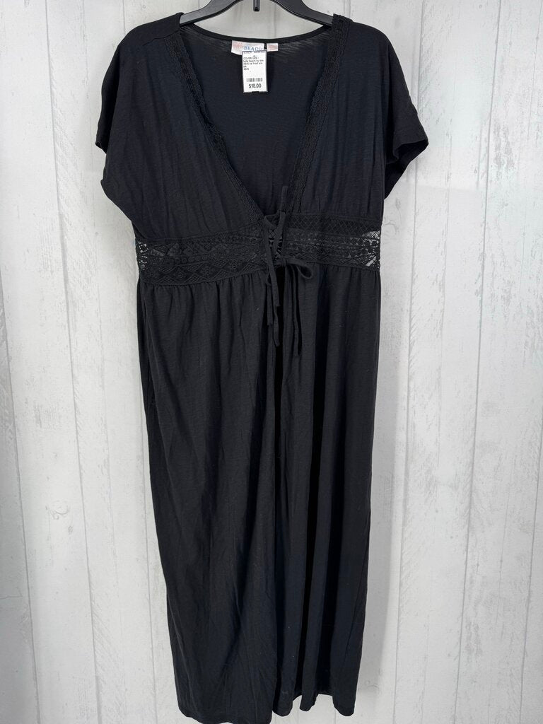 XS/S tie front s/s cover up