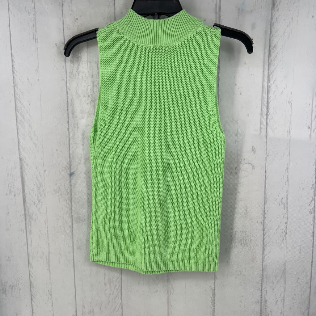 XS mock-neck sweater vest