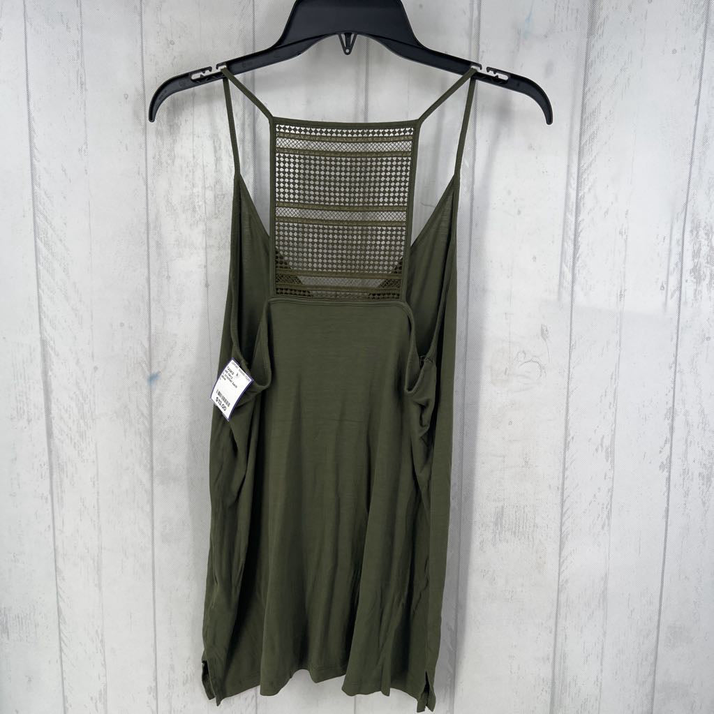 L crochet back tank