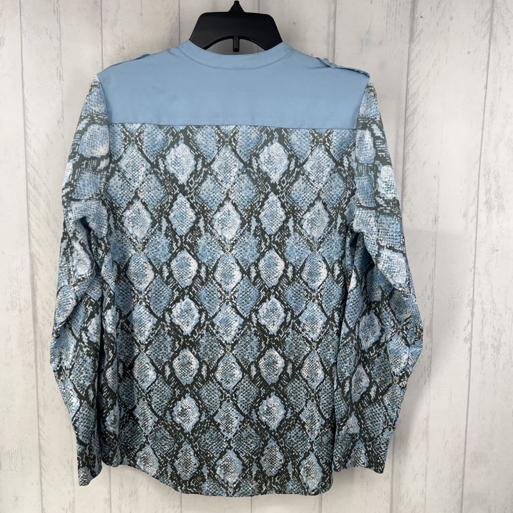 M python print button down l/s top