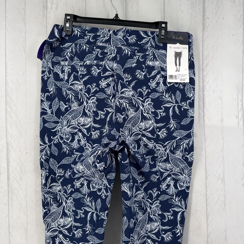 R59 16 flo print pull-on capris