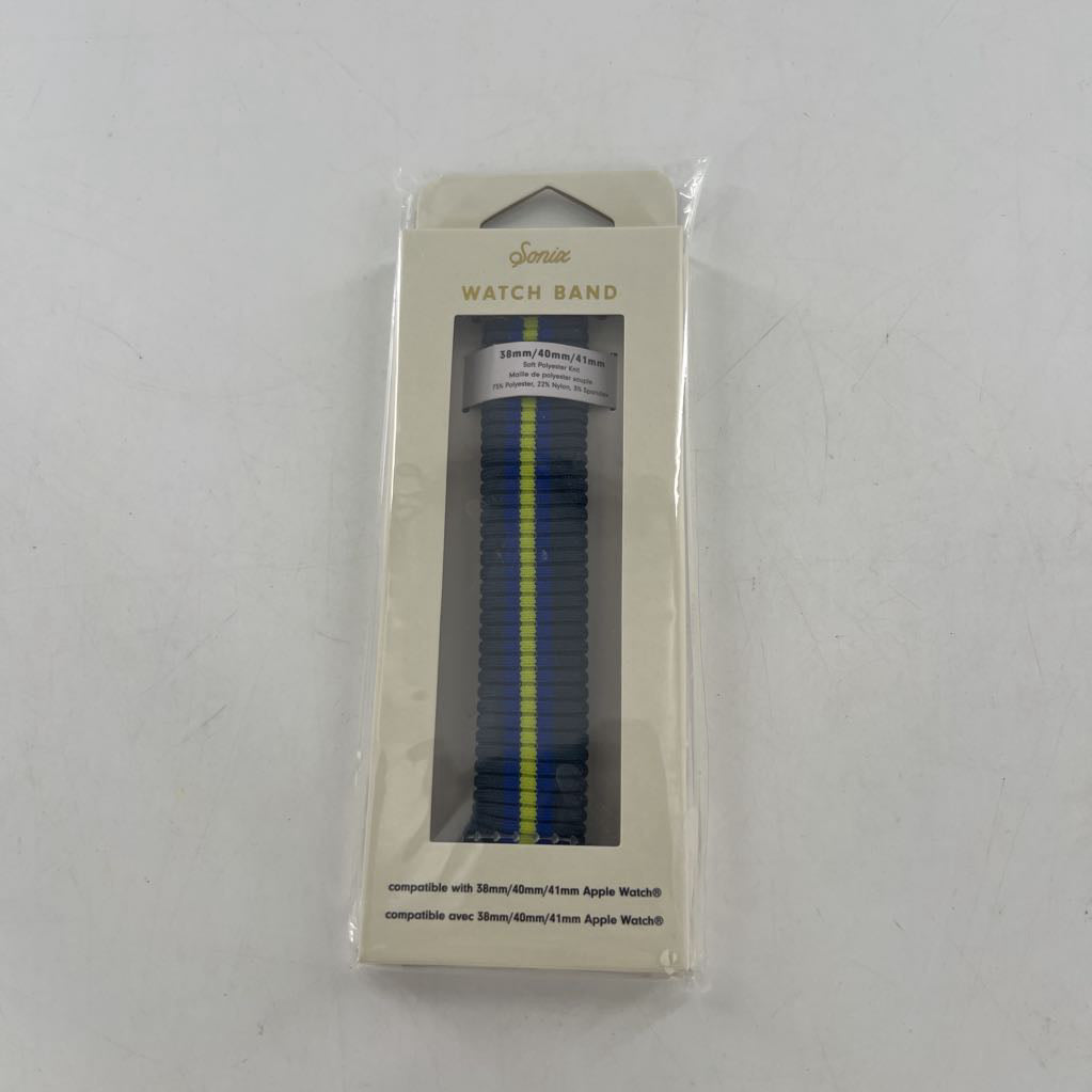 striped watch band