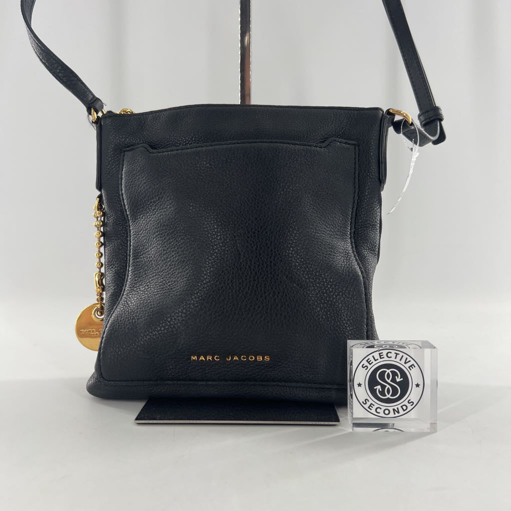 top zip crossbody w/ slip pocket