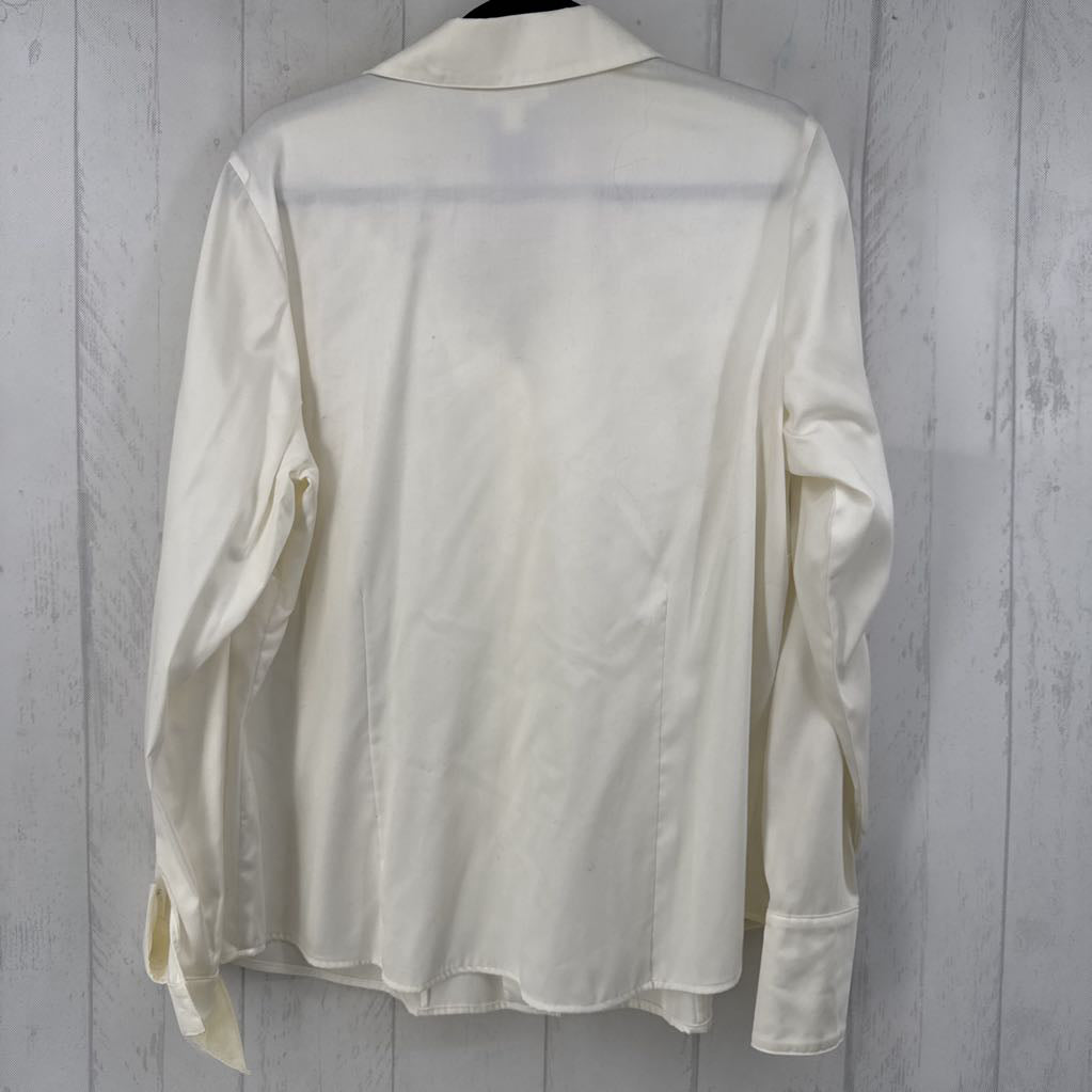 1X button down l/s top